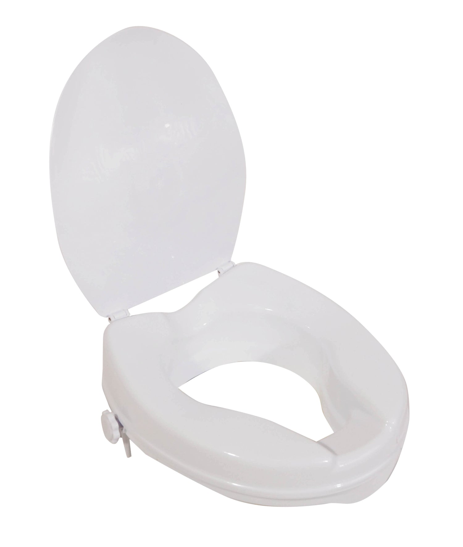 Viscount Raised Toilet Seat 2" with lid Raised Toilet Seats zest