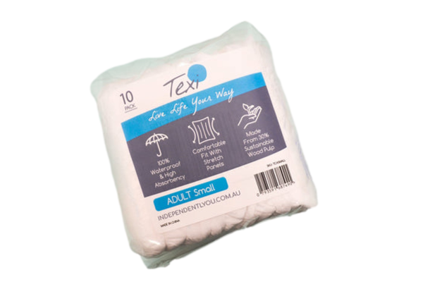 Brolly Sheets Texi Disposable Pull Ups (Box of 4 packets)