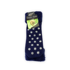 Slip Resistant Socks Navy