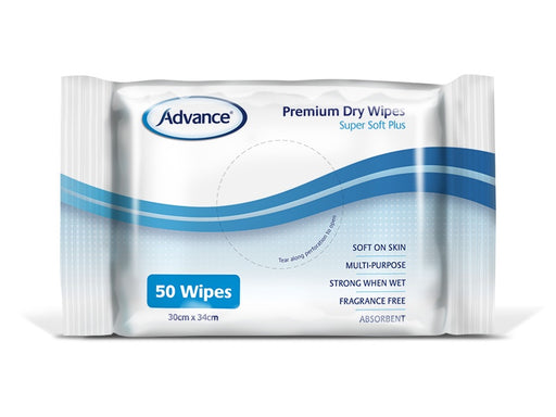 Advance Premium Dry Wipes Super Soft Plus Personal Care Advance   