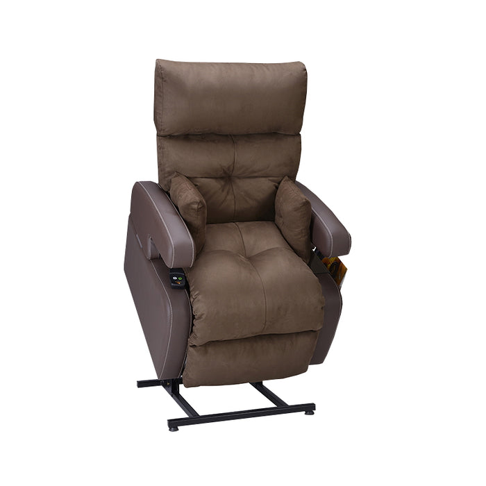 Cocoon Lift Recliner Chair - 1 Motor - Velvet Brown