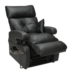 Cocoon Lift Recliner Chair - 2 Motors - Licorice