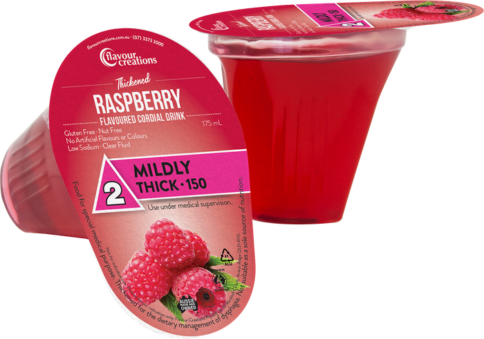 Flavour Creations Raspberry Flavoured Cordial Drink 175mL - 24 Pack