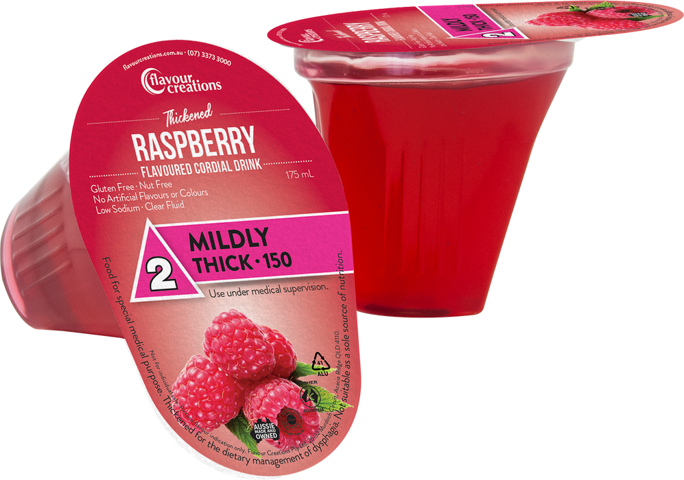 Flavour Creations Raspberry Flavoured Cordial Drink 175mL - 24 Pack