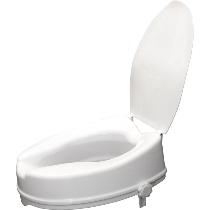 Viscount Raised Toilet Seat 4" with lid
